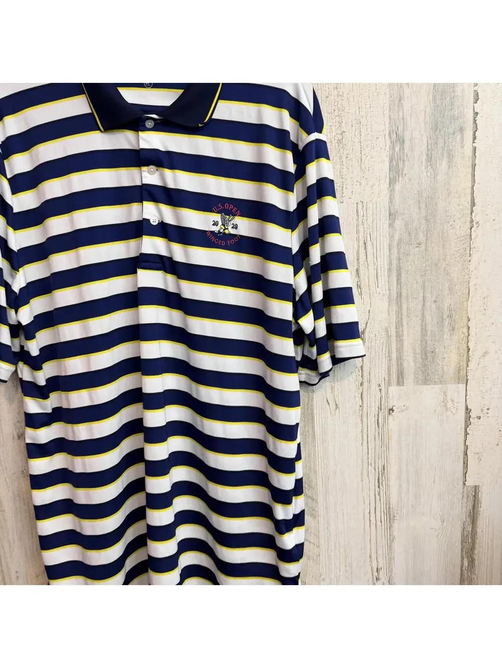Polo Ralph Lauren Men's XL US Open Golf Striped Polo